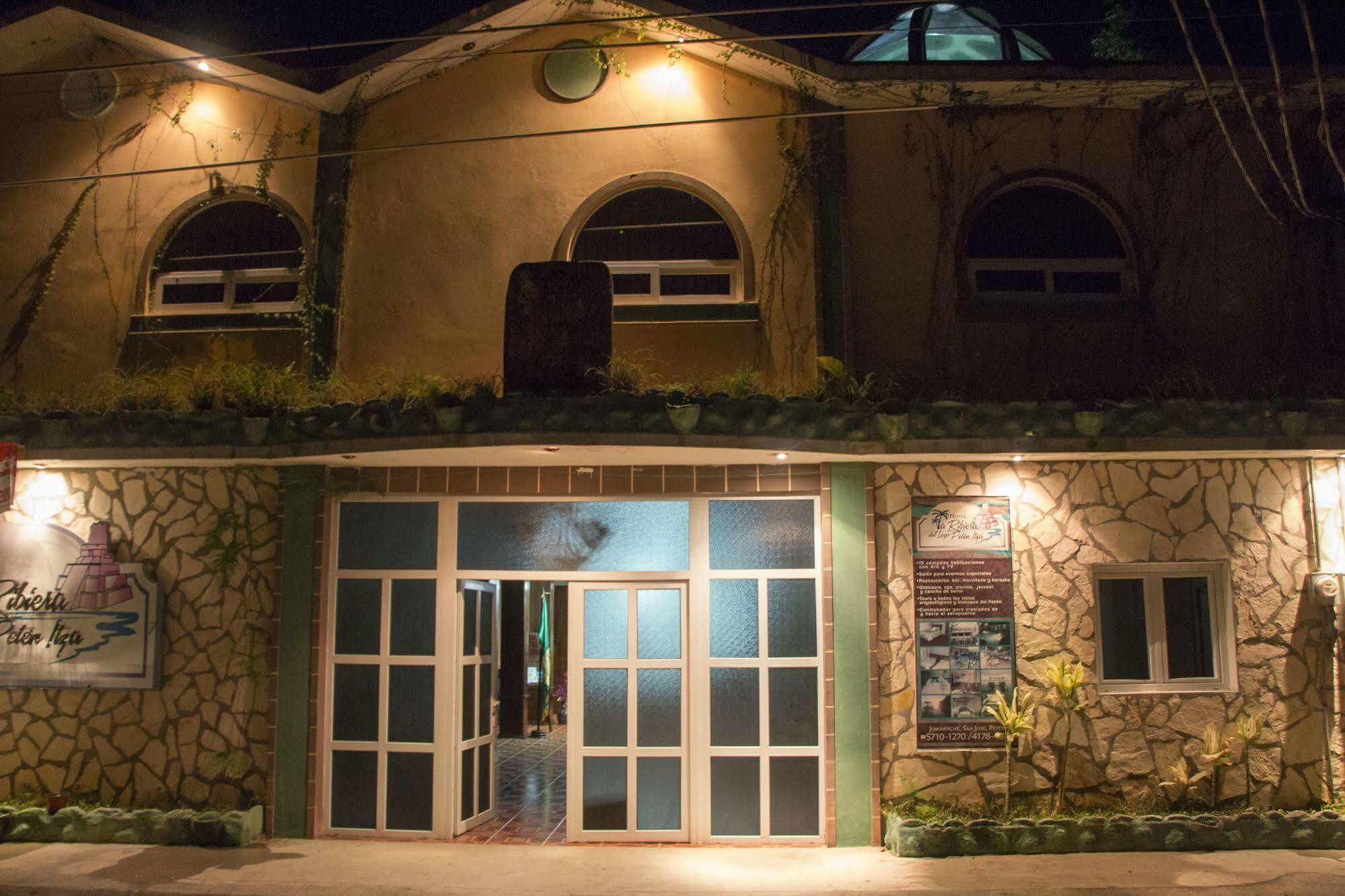 Hotel Ribiera Del Lago Peten Itza San Roman Exterior photo